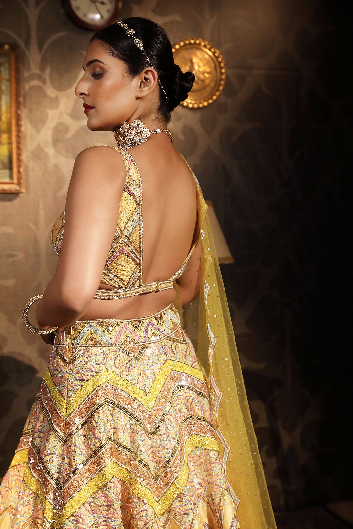 The Marigold Lehenga