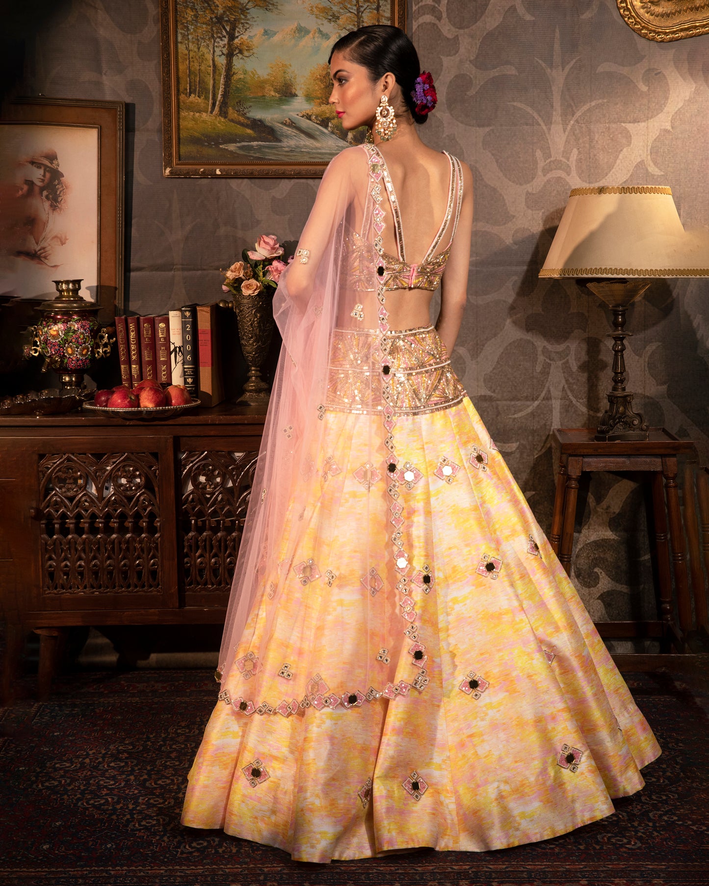 The Topaz Lehenga