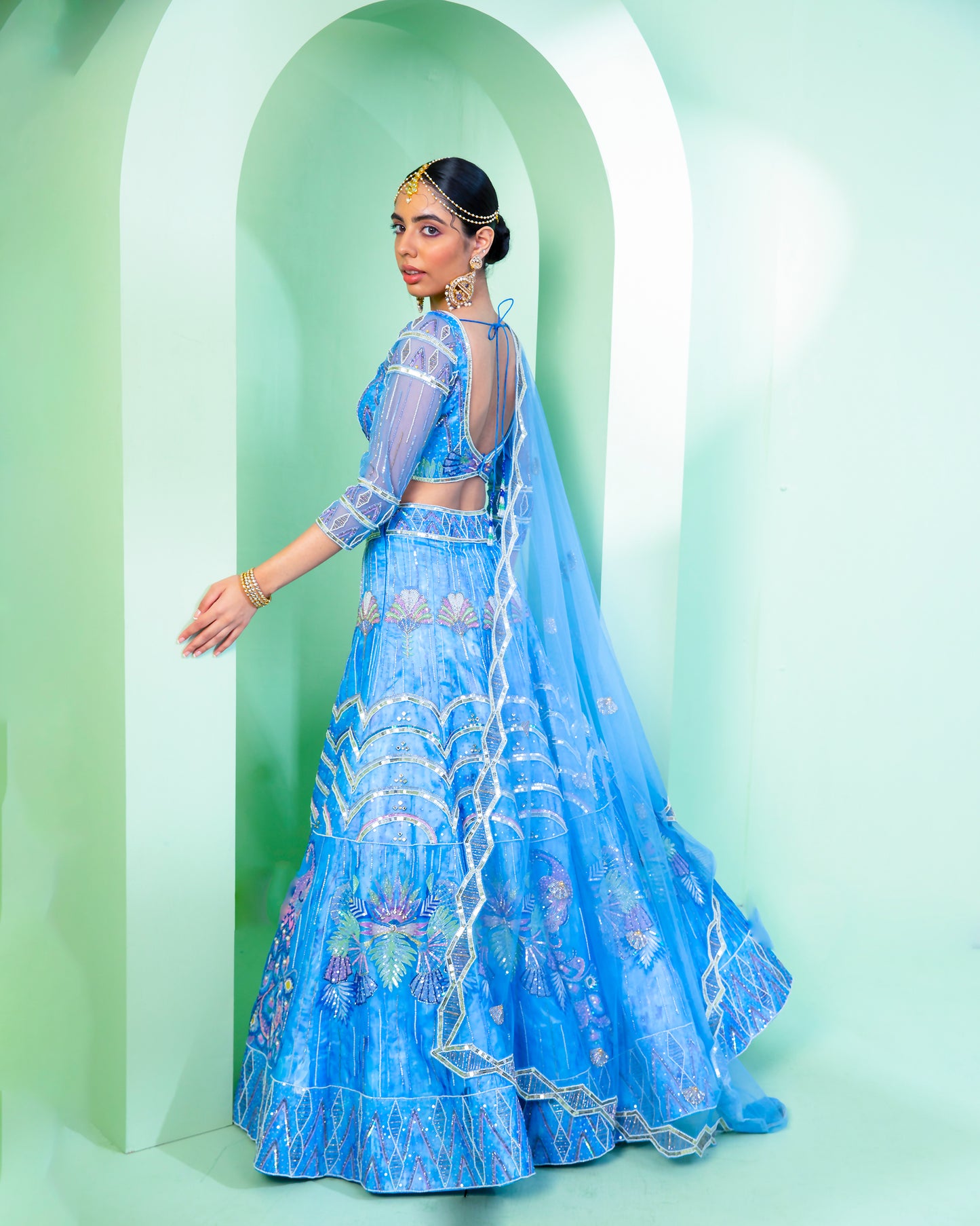 The Peacock Lehenga