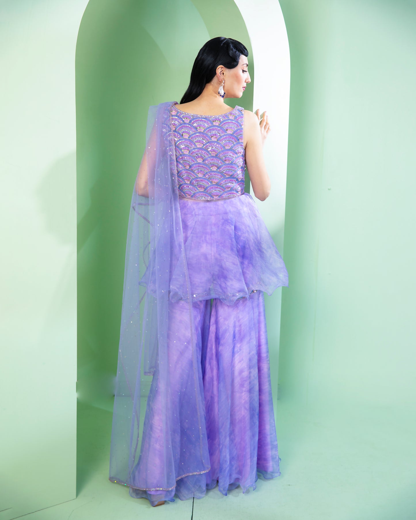 The Lilac Sharara