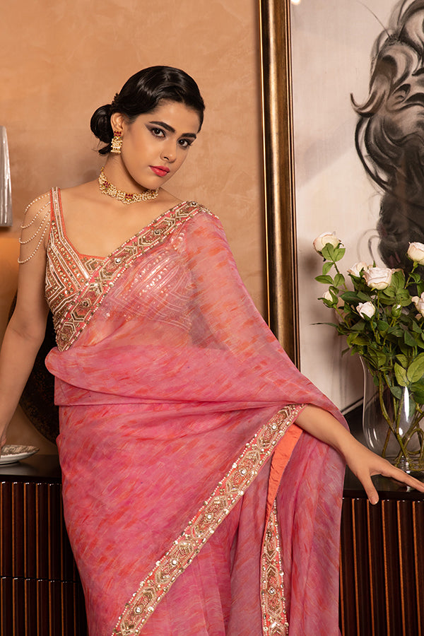 The Artist's Muse Saree