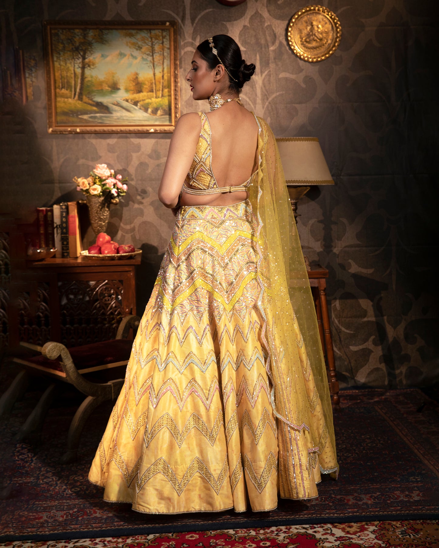 The Marigold Lehenga