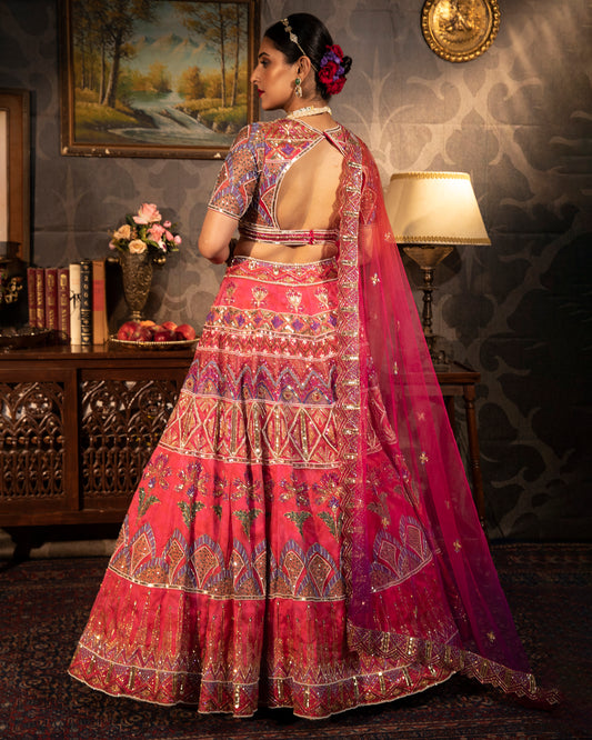 The Roseate Lehenga
