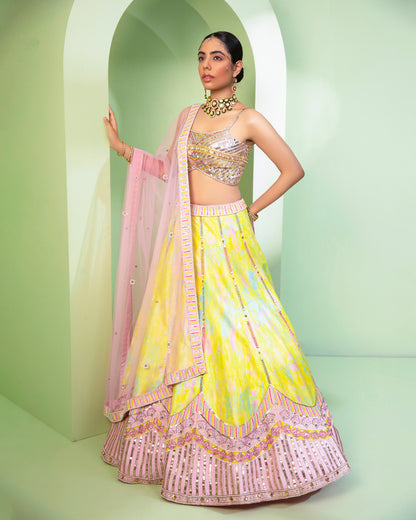 The Lemonade Lehenga