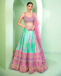 The Neon Lime Lehenga