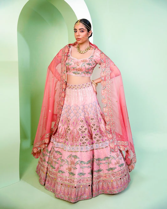 The Lotus Lehenga