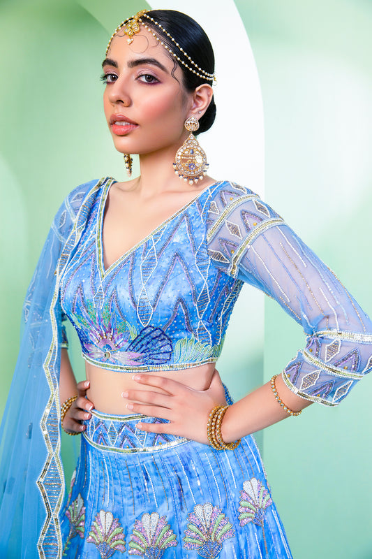 The Peacock Lehenga
