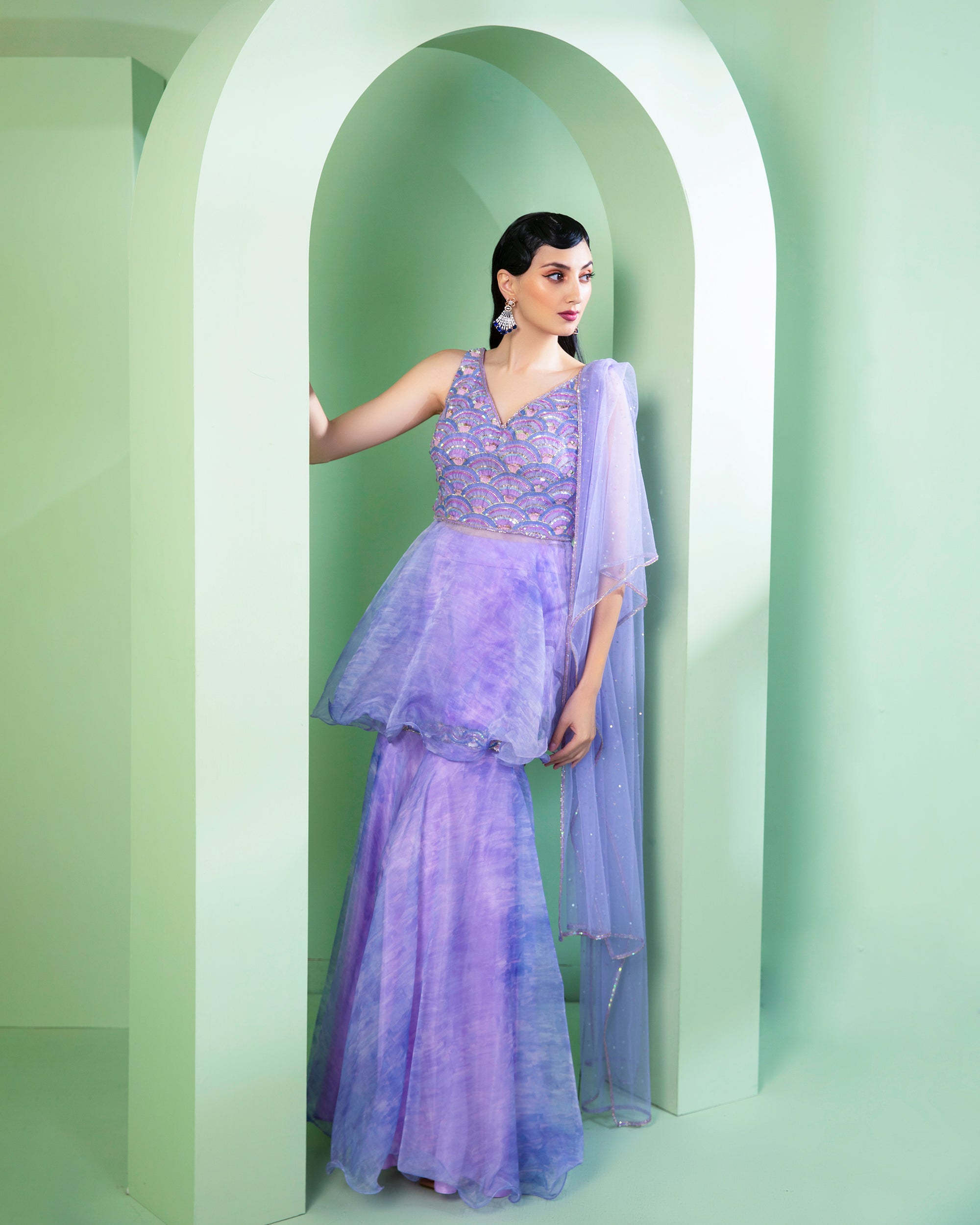 The Lilac Sharara