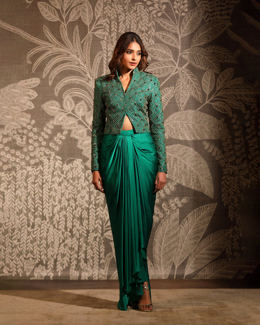 Emerald Blazer Outfit