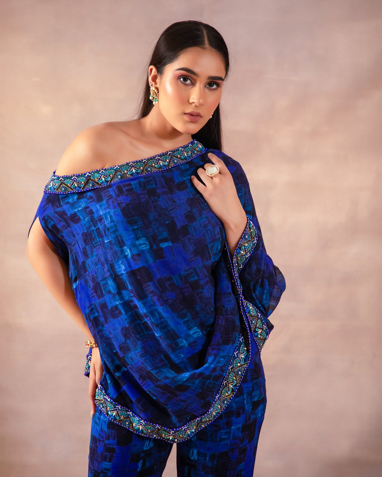 The Cobalt Hued Co-ord Set