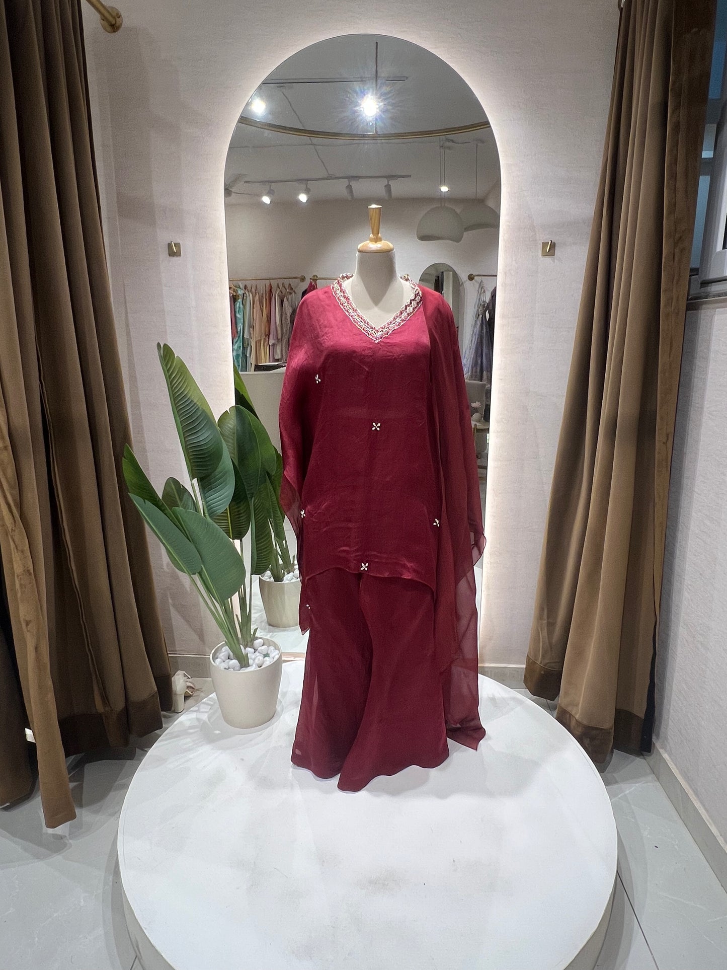 The Ruby Kaftan Set