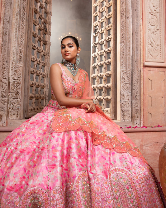 The Blush Dreams Lehenga