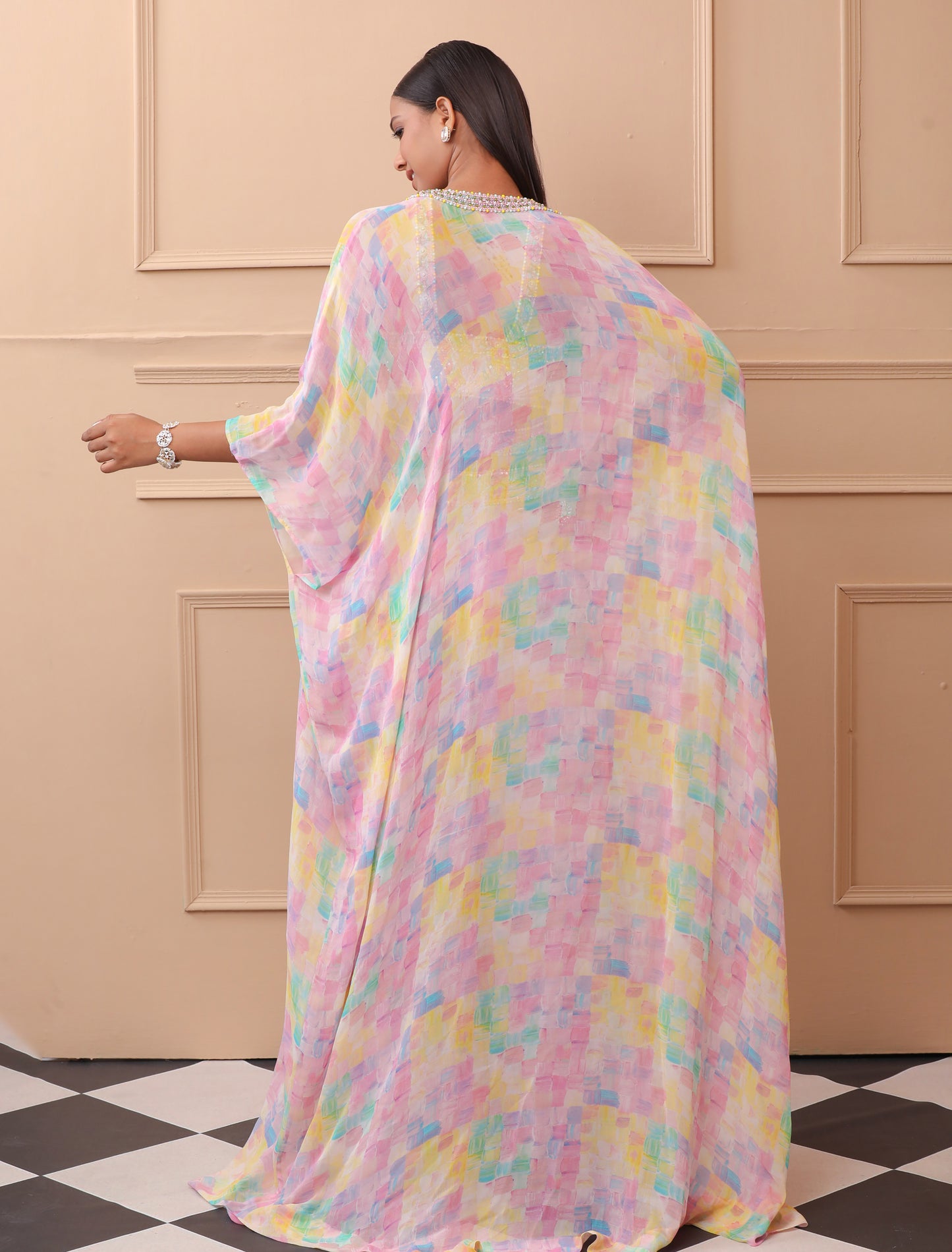 The Pastel Days Cape & Pants Set