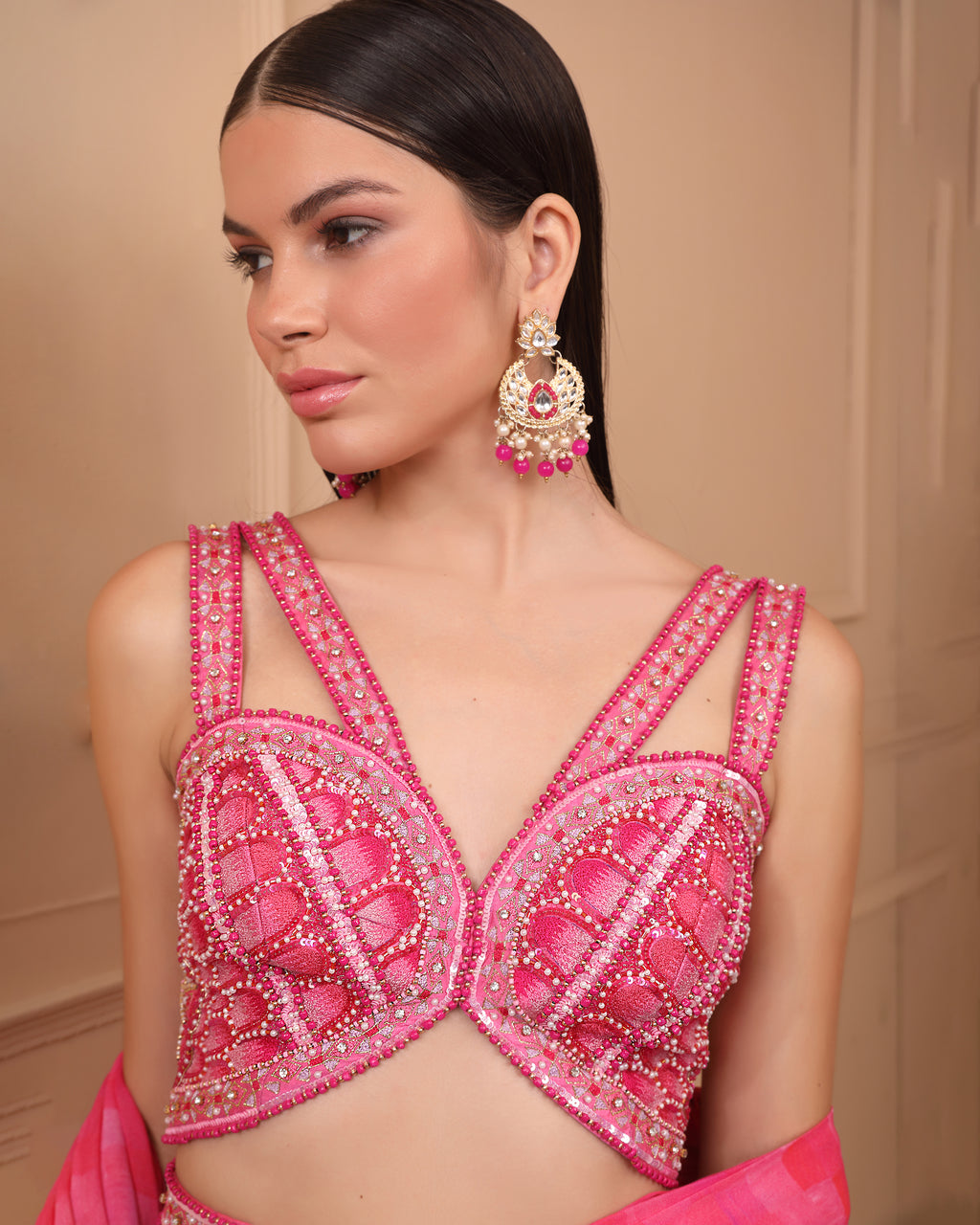 The Rosy Days Saree